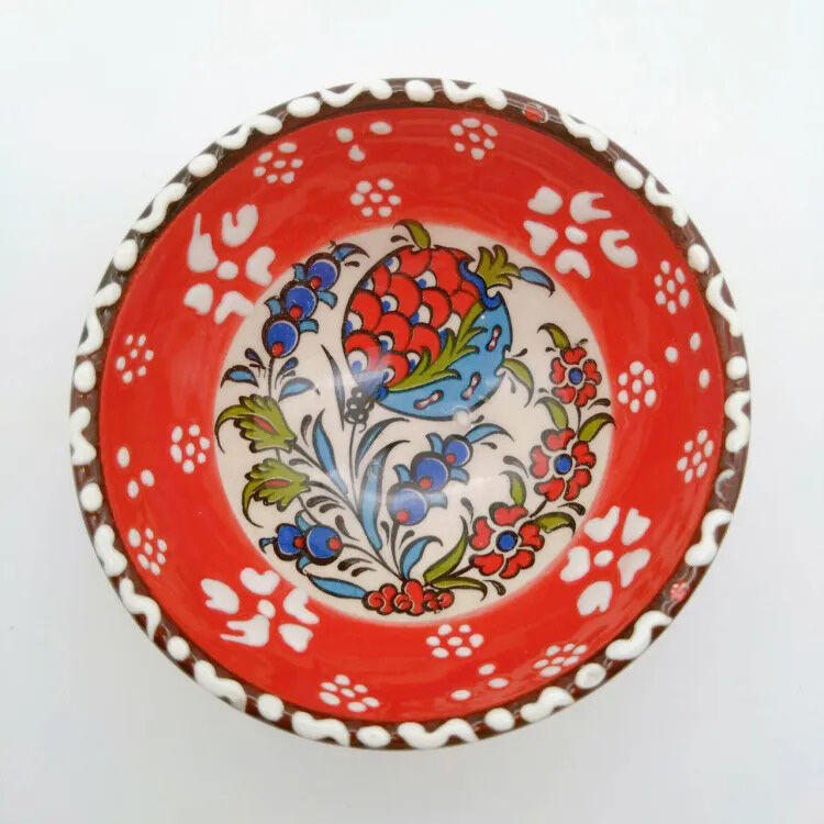 フェリシモの雑貨 Kraso|陶器Print Bowl（S）Red