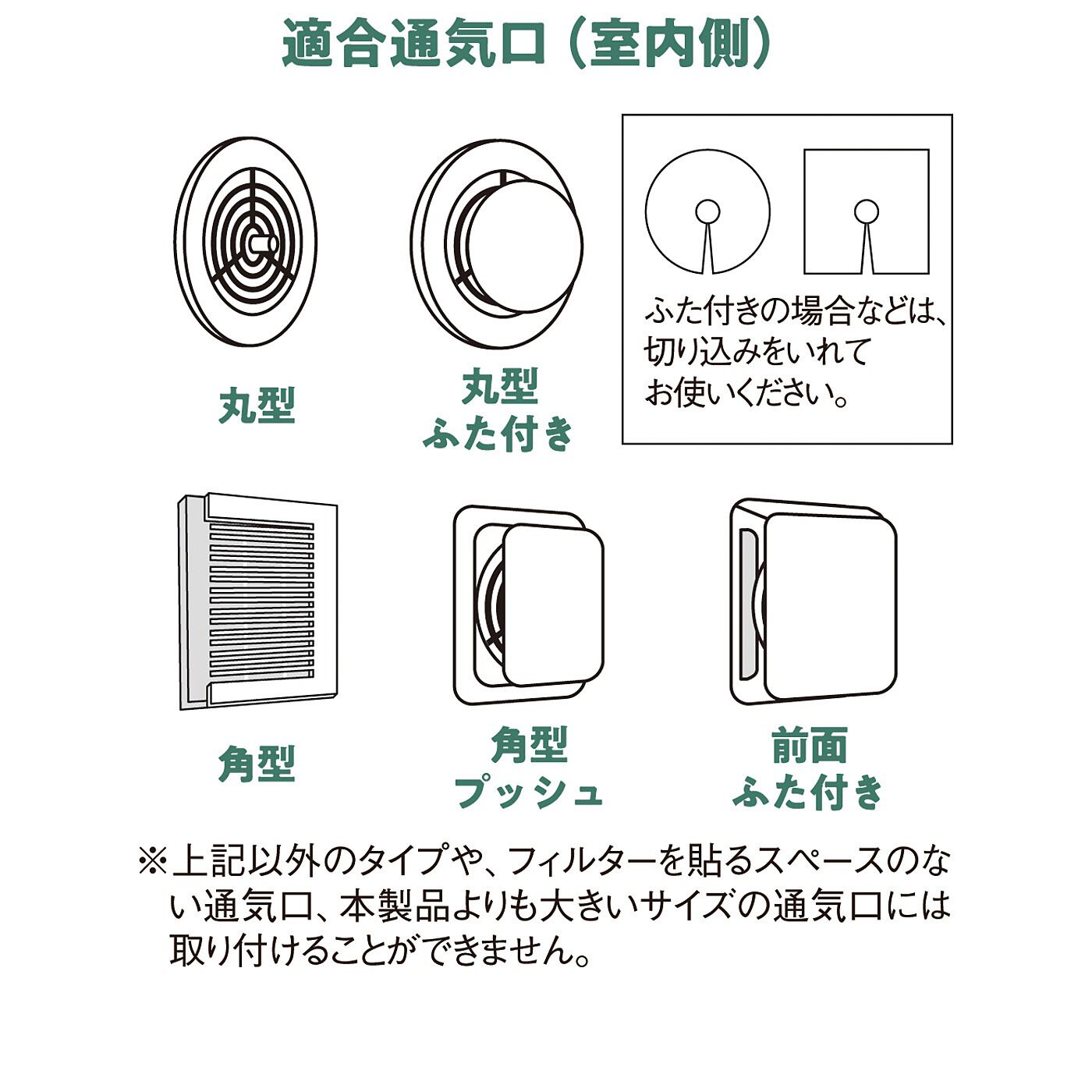 フェリシモの雑貨 Kraso|月1回のお掃除習慣！　ぺりっとちぎって貼るだけでお掃除完了　ほこりの侵入を防ぐ　弱粘着通気口フィルター〈丸型・角型対応〉の会