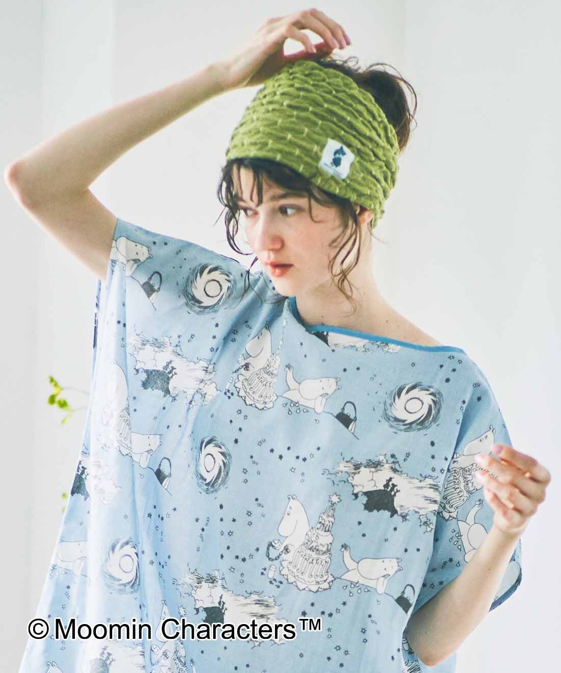 フェリシモの雑貨 Kraso|MOOMIN お風呂上がりもごきげん かぶるだけ吸水ヘアターバンの会