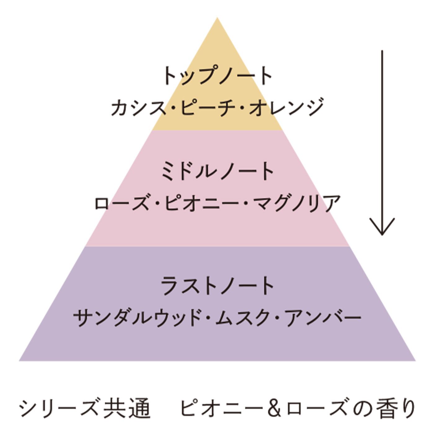 フェリシモの雑貨 Kraso|アミノマスター　モイストリッチシャンプー|香水のように変化する3つの香りが特徴。