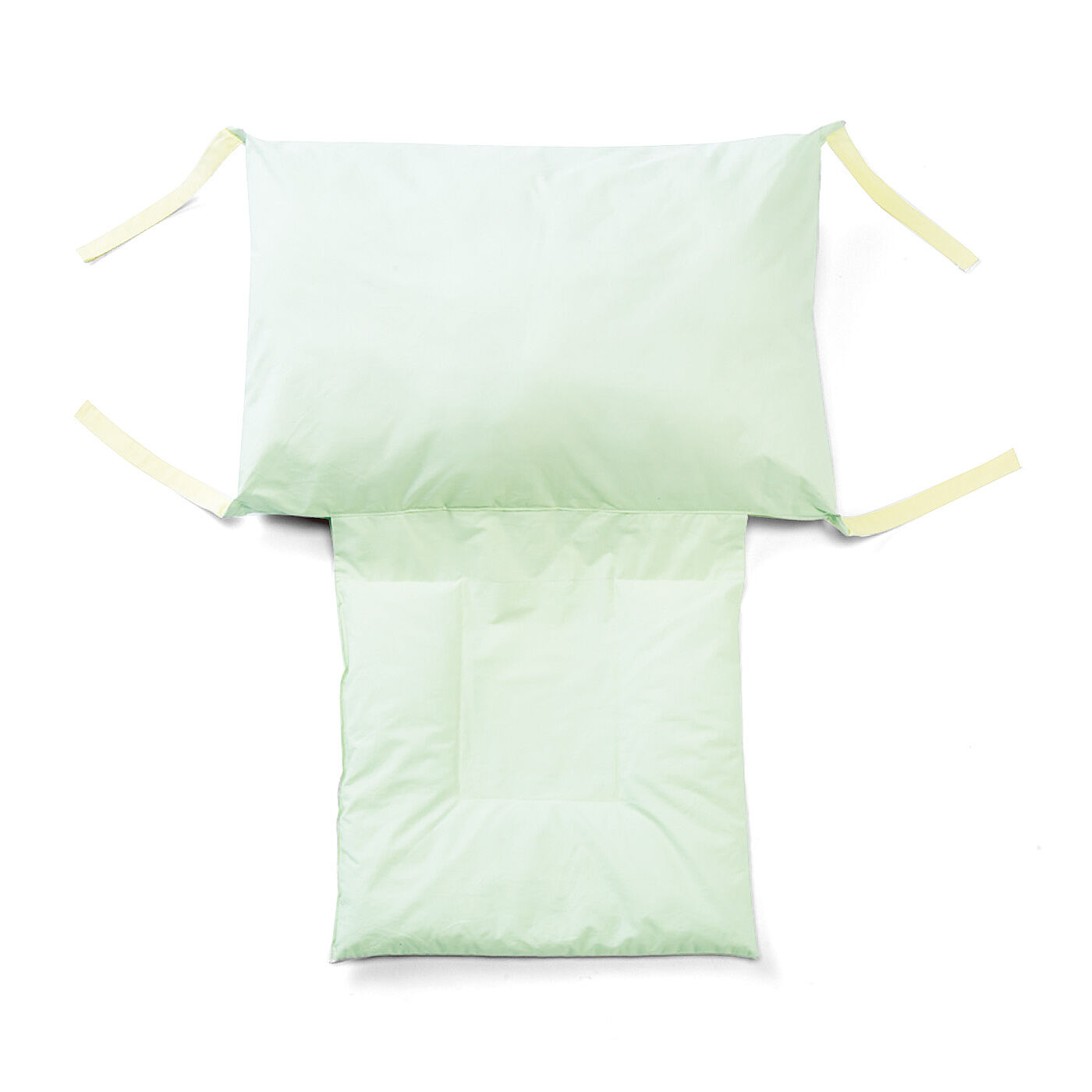 フェリシモの雑貨 Kraso|寝姿勢に合わせて4タイプに変わる！　お好みの寝心地に調整できる枕の会|〈グリーン〉
