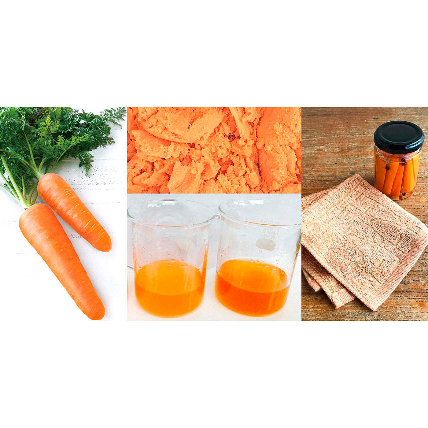 フェリシモの雑貨 Kraso|泉州のこだわりがギュッとつまった　「雫」ハンドタオル２枚セットの会|【彩誉にんじん染め】大阪府岸和田市で生まれたプレミアムにんじん。まるで果物のような甘みとさわやかな味から、「衝撃のにんじん」と呼ばれているそう。そんな彩誉にんじんで作るジュースの「搾りかす」から抽出した色で、鮮やかなキャロットオレンジに染め上げました。