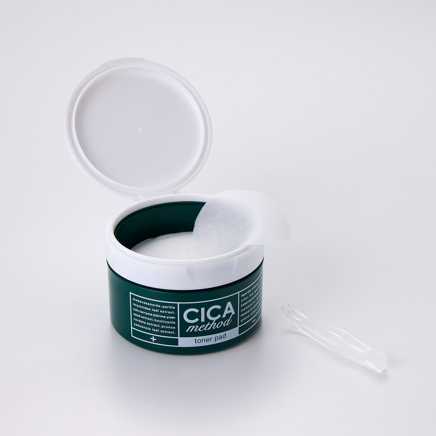 フェリシモの雑貨 Kraso|CICA method 薬用トナーパッドの会|ピンセットが付属