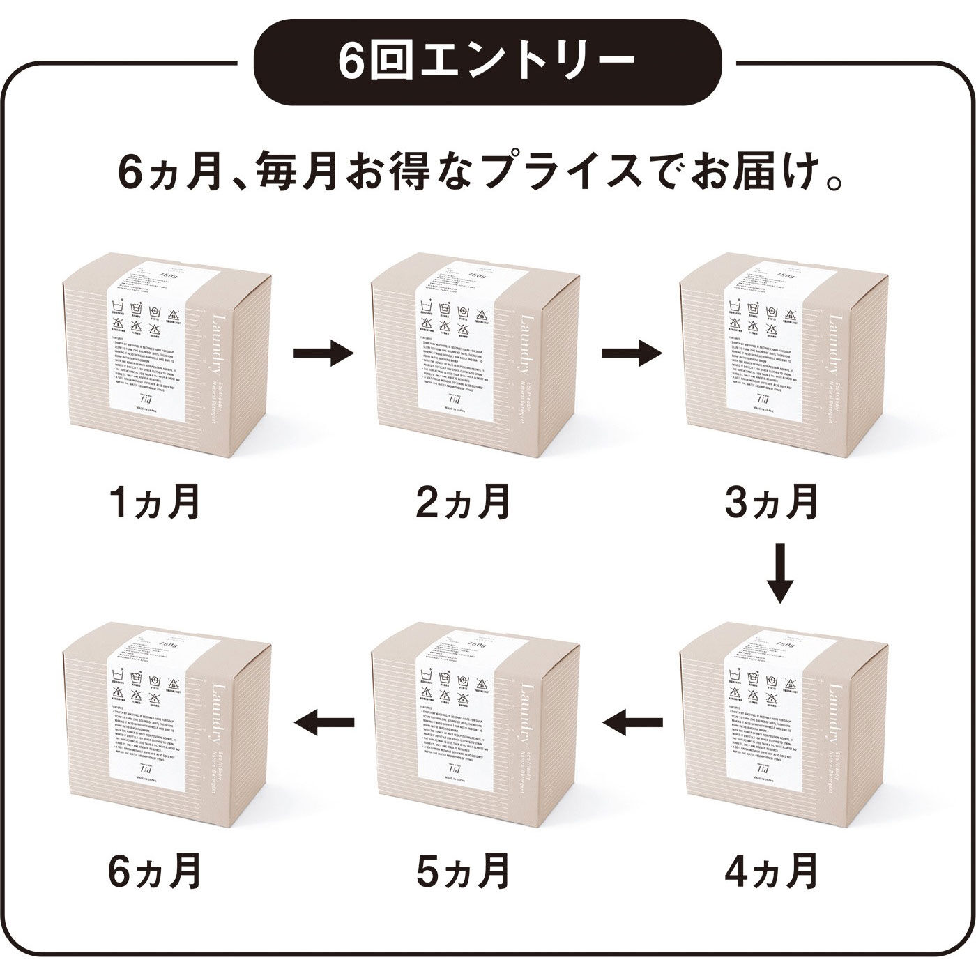 フェリシモの雑貨Kraso|1/d for Laundry 洗濯洗剤の会