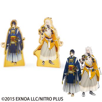 フェリシモの雑貨Kraso | 刀剣乱舞クリップ三日月宗近・小狐丸