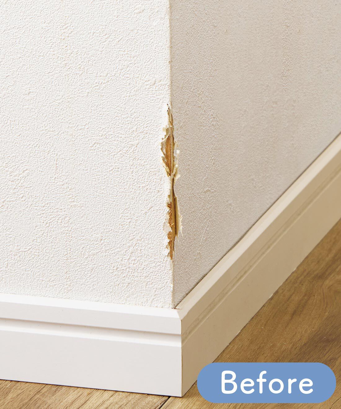 フェリシモの雑貨 Kraso|簡単装着でリフレッシュ！　クロス・壁紙コーナーのキズ対策　保護カバー２個セット〈織物調〉の会