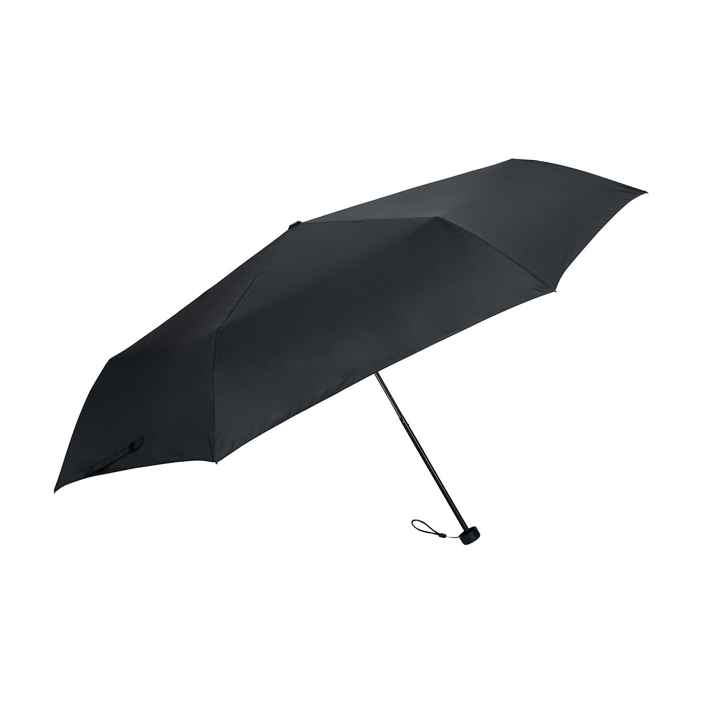 フェリシモの雑貨 Kraso|人も荷物もしっかり覆って雨から守る　軽量ワイドな折りたたみ傘〈65cm〉の会|〈ブラック〉