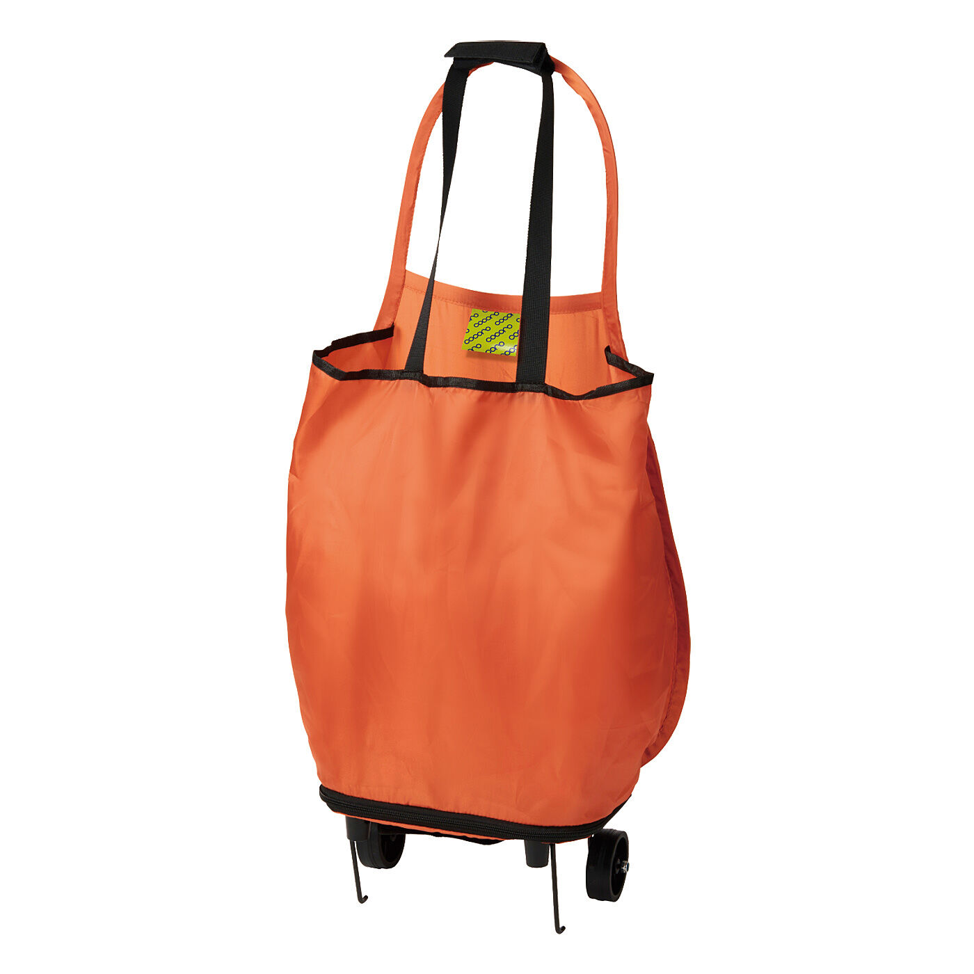フェリシモの雑貨 Kraso|かばんに入れてコンパクトに持ち歩き　必要なときにポンっと広がる ポップアップカートの会|〈オレンジ〉