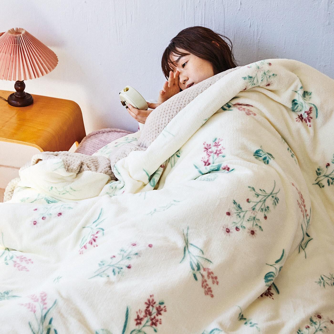 フェリシモの雑貨Kraso|リラックスハーブに包まれて眠る　毛布が無くてもあったか掛け布団カバー〈シングル〉の会