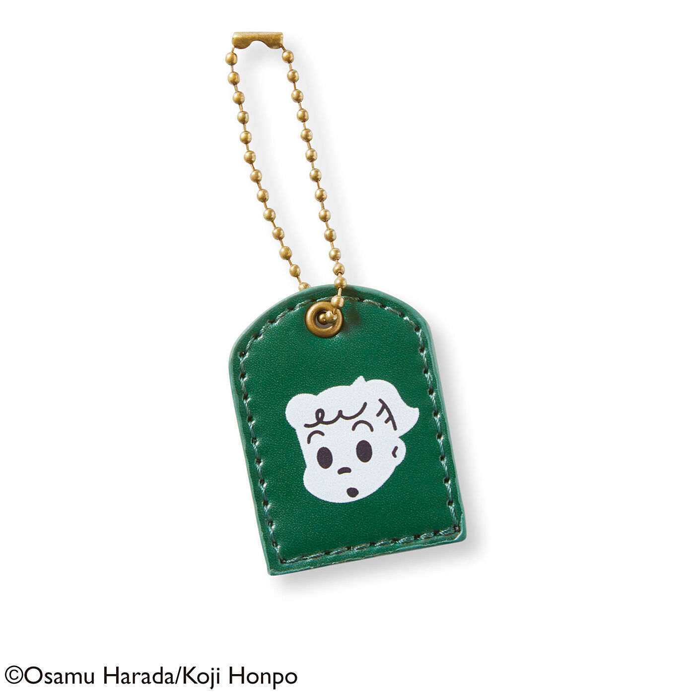 フェリシモの雑貨 Kraso|USEDo×OSAMU GOODS　トラッドスタイルの2-WAY　ミニボストンショルダーバッグの会|それぞれの顔がプリントされたチャーム付き。