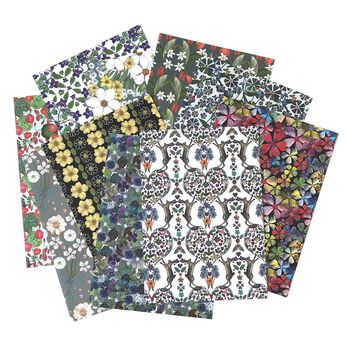 フェリシモの雑貨 Kraso | Ｔａｔｔｙ英国製Ａ４装飾紙１０枚セット２