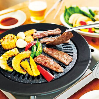 フェリシモの雑貨 Kraso | 油を落としながら楽しむ 焼肉プレート