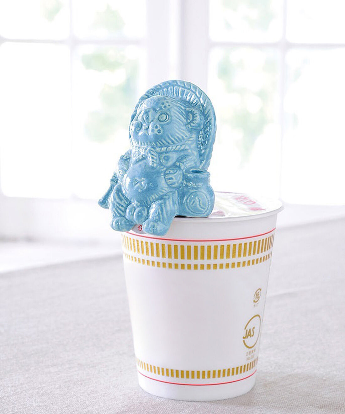 フェリシモの雑貨Kraso［クラソ］|信楽焼Ｔａｎｕｔａｎｕ〈イエロー〉|※写真は別色ですがお届けは〈イエロー〉になります。