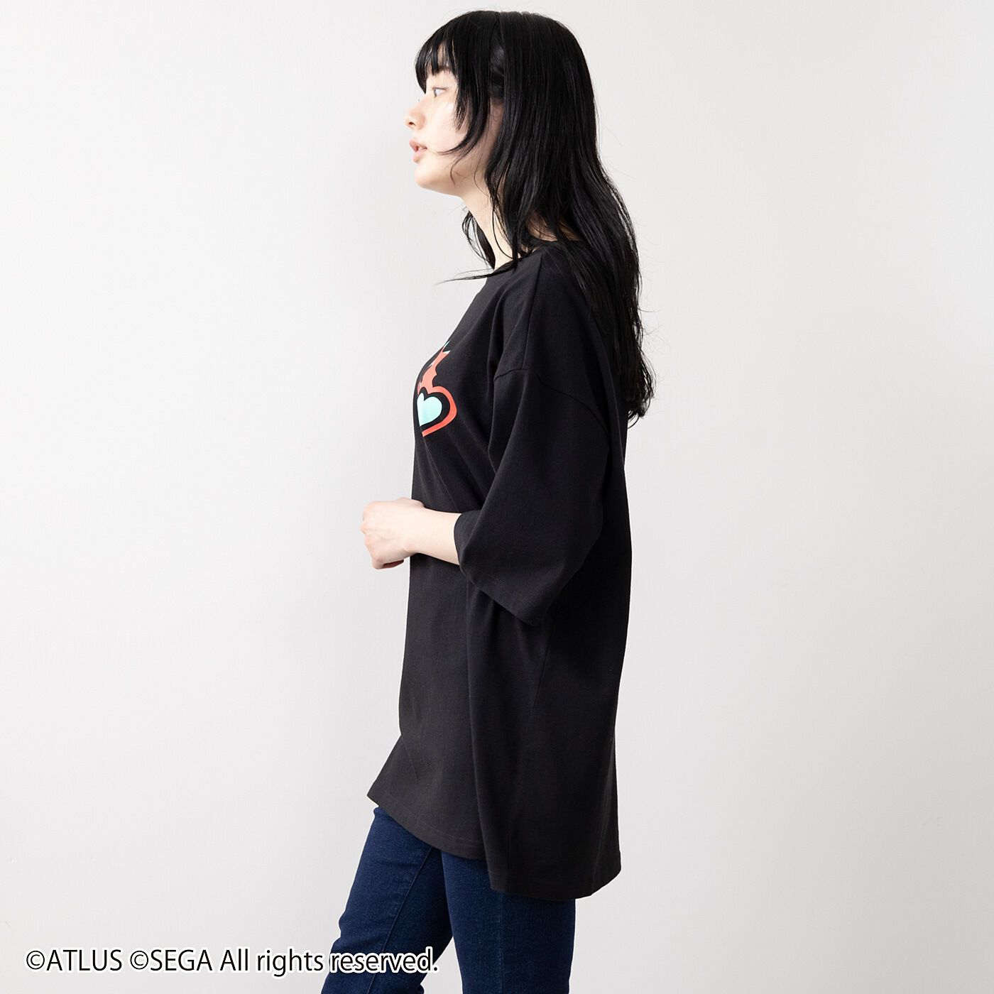 フェリシモの雑貨Kraso|ペルソナ5 HPハート ビッグシルエットTシャツ