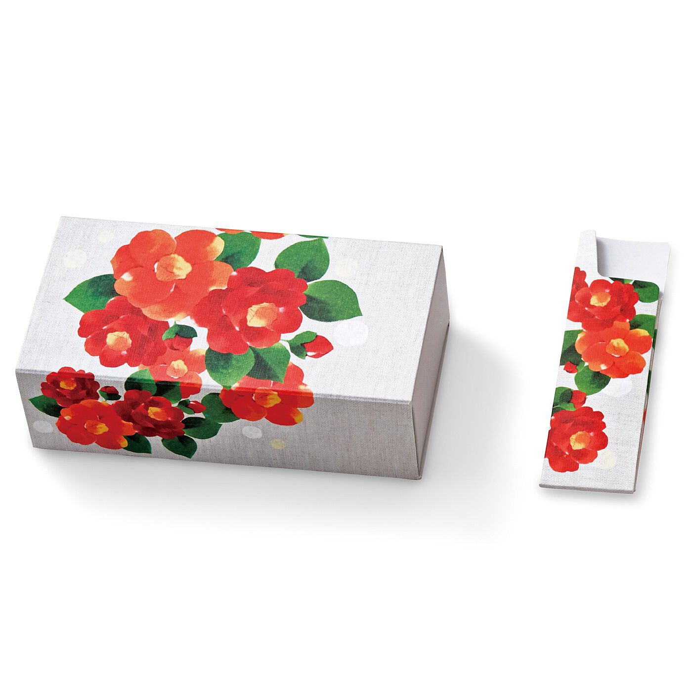 フェリシモの雑貨Kraso|ガラフル　そっと取りだせる小箱に入った綿棒（ミニケース付き）の会|Camellia