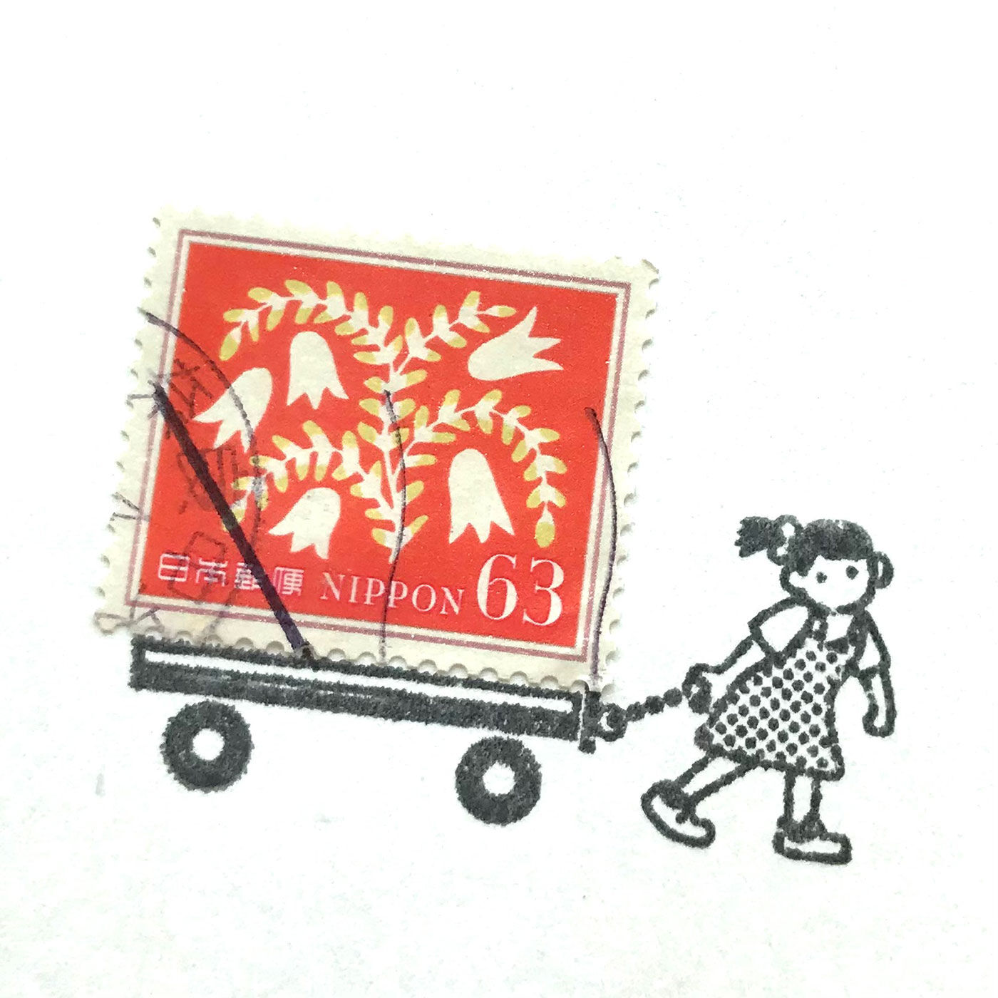 フェリシモの雑貨 Kraso|手紙に物語を添える「切手のこびと」