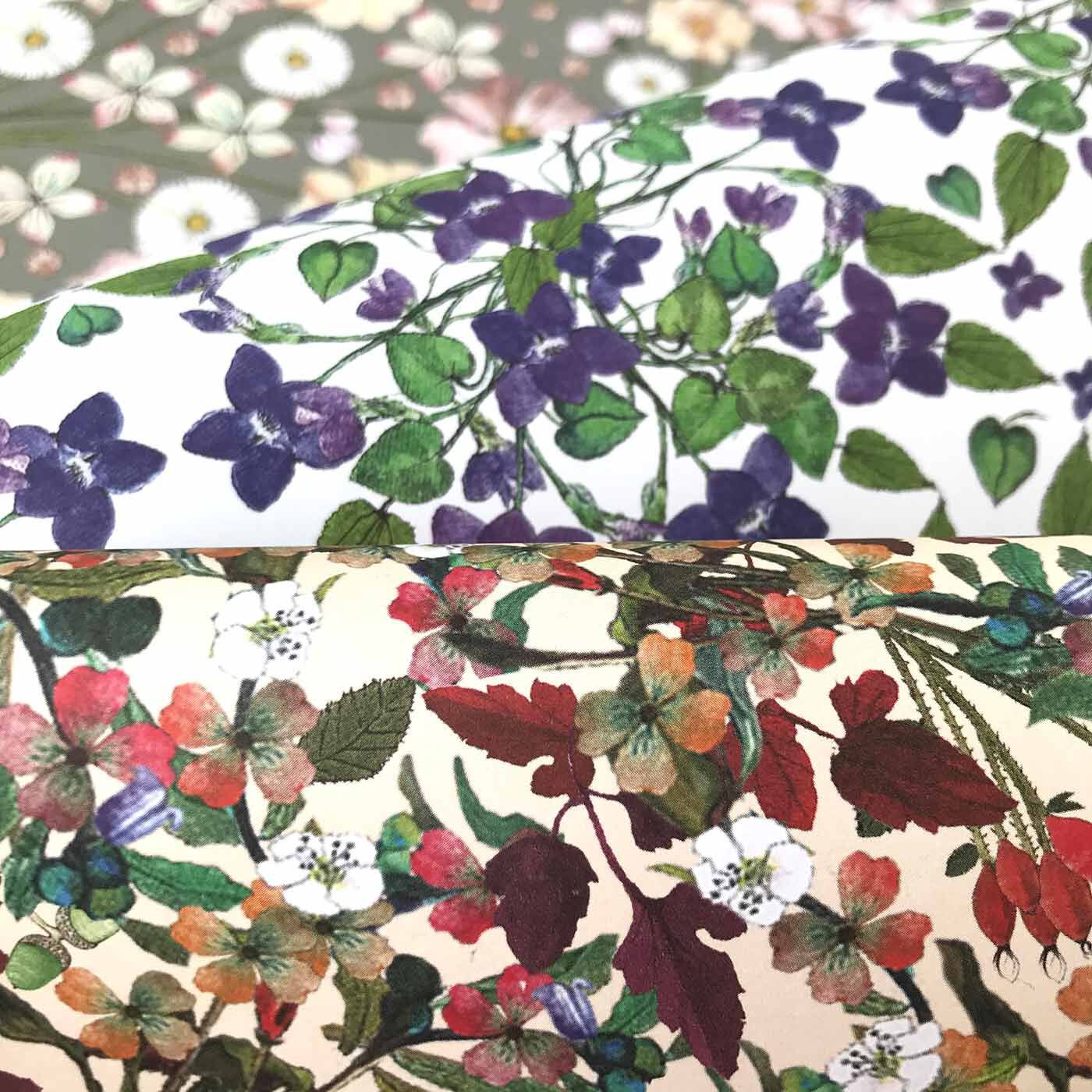 フェリシモの雑貨 Kraso|Tatty　英国の美しい庭を再現したA4装飾紙10枚セット
