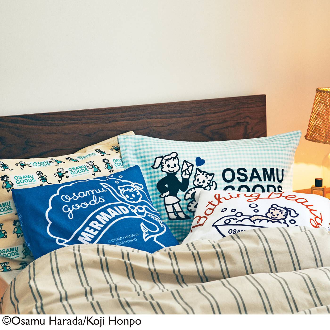 フェリシモの雑貨 Kraso|USEDo×OSAMU GOODS　タイムレスな「かわいい」　80’s復刻デザインのピローカバーの会