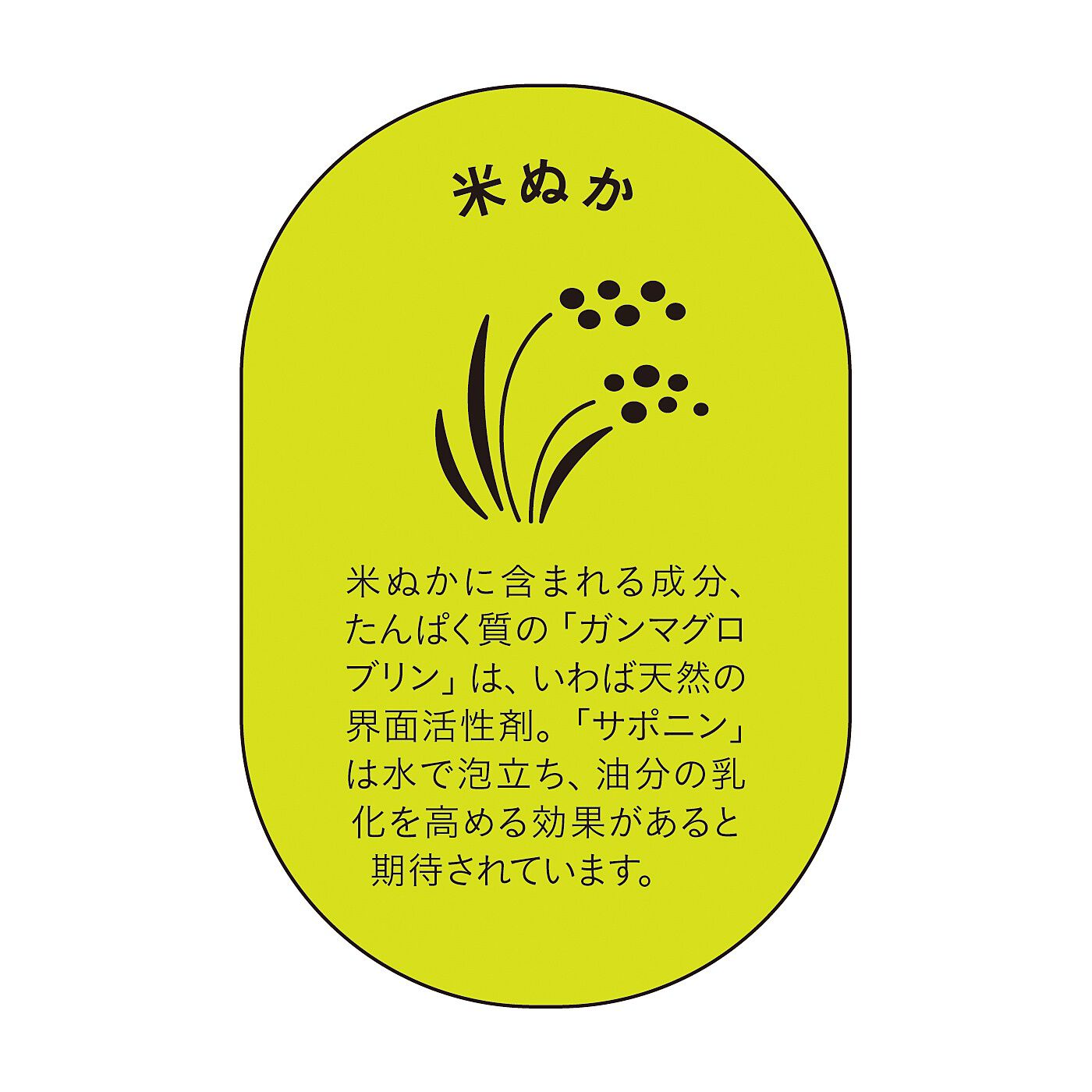 フェリシモの雑貨 Kraso|シルムッカ　洗剤に劣らない洗浄力で油汚れを落とす　米ぬかナチュラルフレークウォッシュ５０〈ボトル付き〉の会