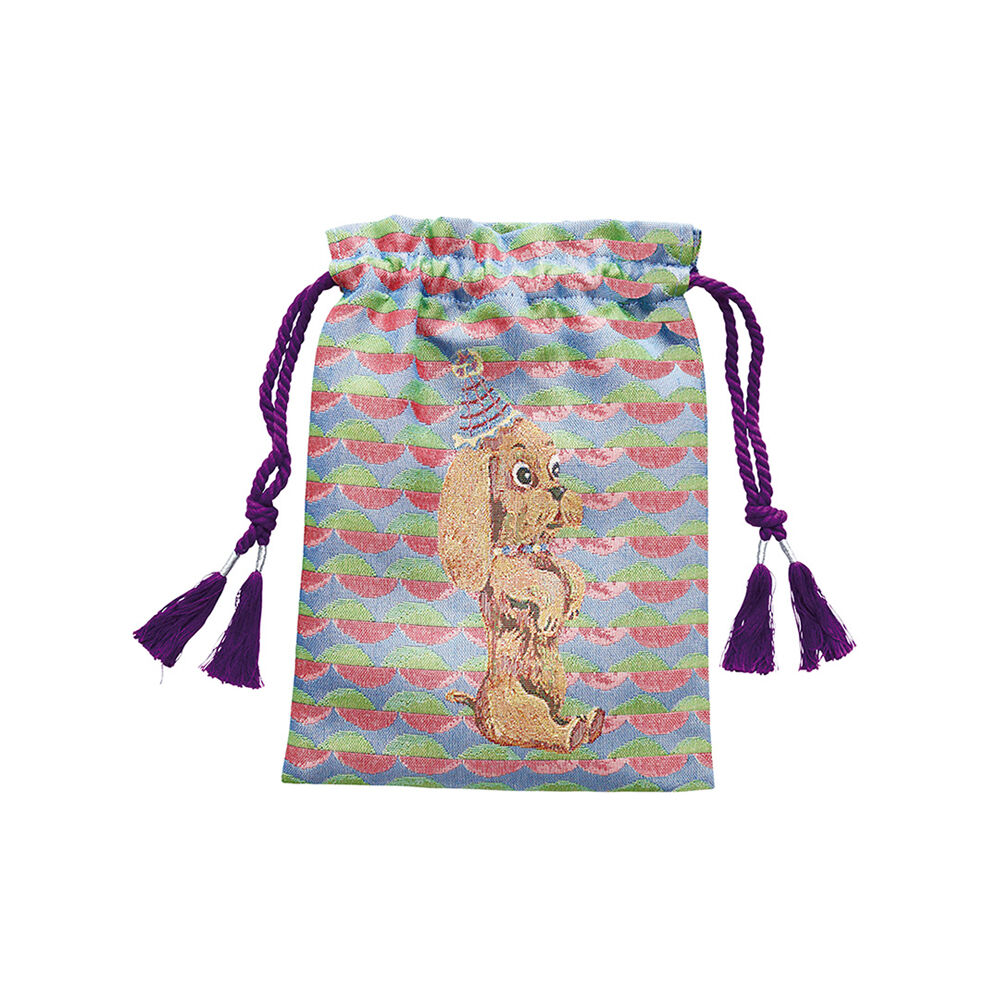 フェリシモの雑貨Kraso［クラソ］|Nathalie Lete Drawstring bag Dog