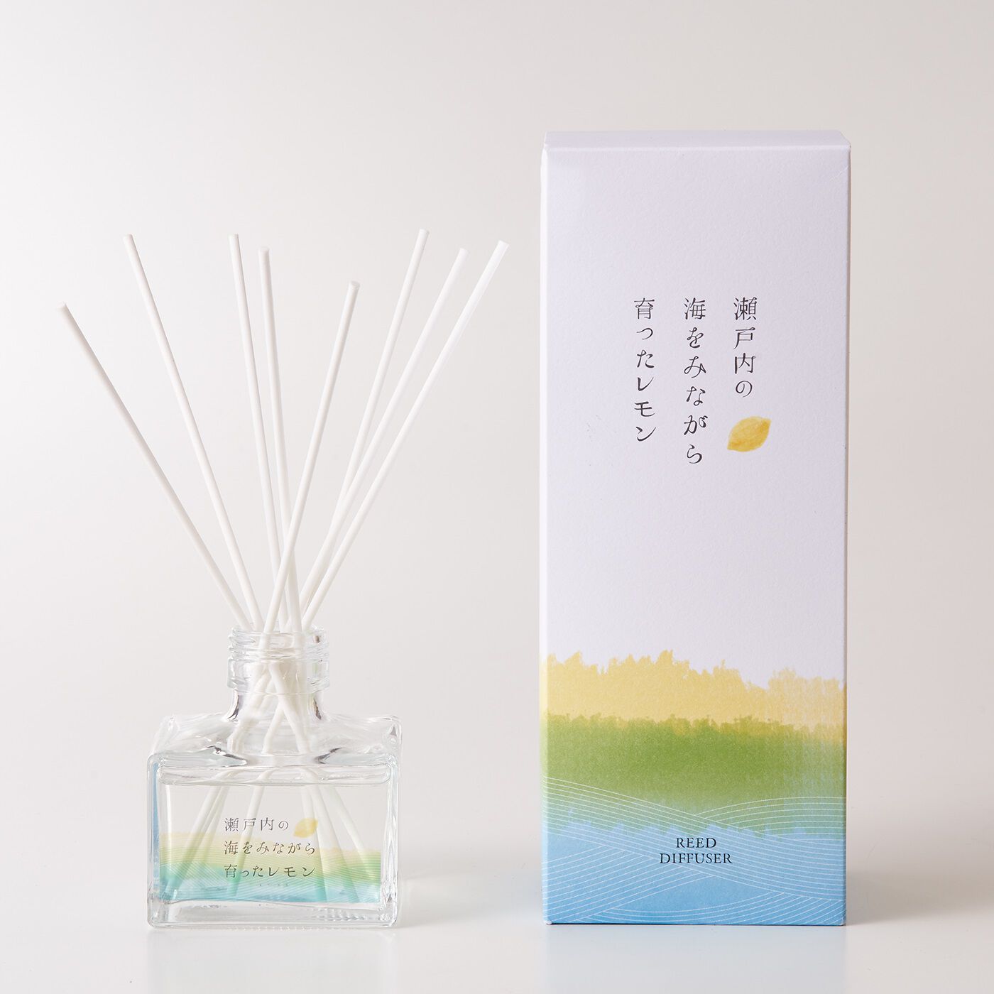 フェリシモの雑貨 Kraso|瀬戸内レモン　消臭リードディフューザー〈120ｍＬ〉の会