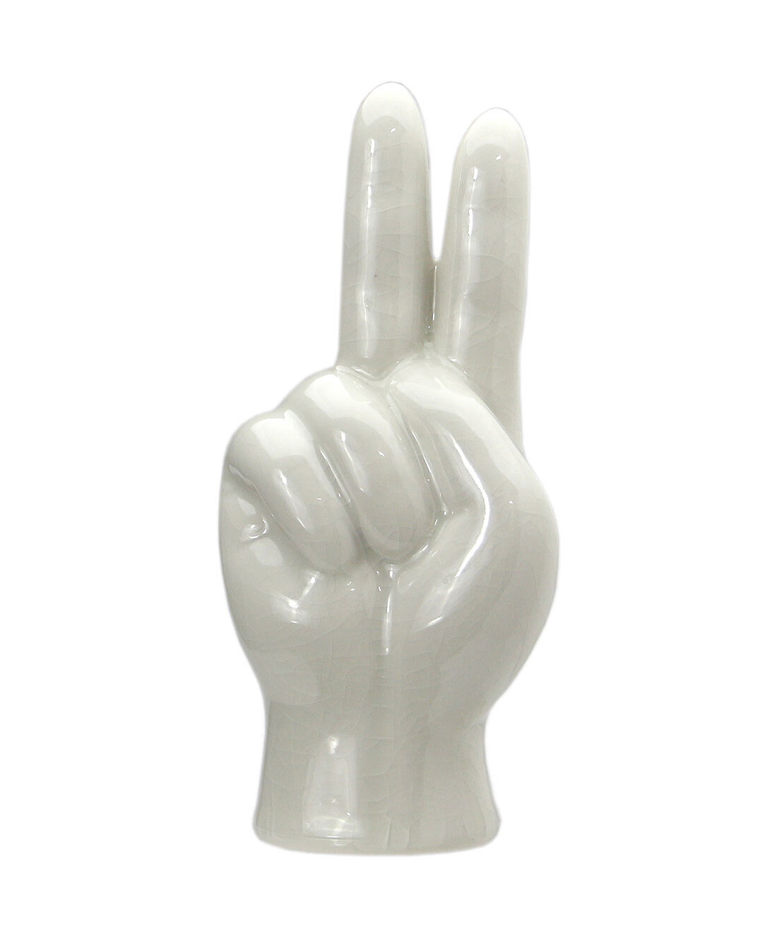 フェリシモの雑貨Kraso［クラソ］|ポーセリン　ハンドオブジェ〈ピース〉