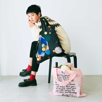 フェリシモの雑貨 Kraso | ドイツ発【LOQI】 エコバッグ