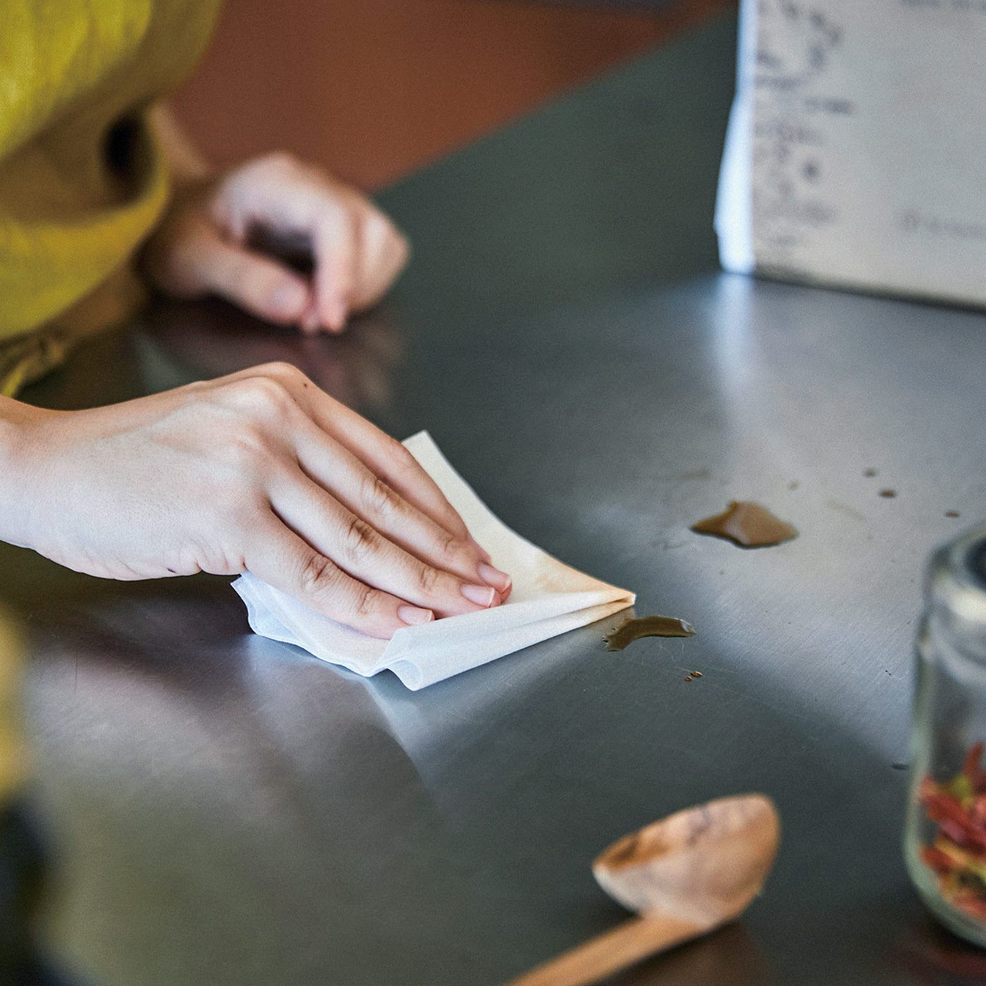 フェリシモの雑貨Kraso|エスキューブキッチンズ　端材から生まれたレーヨンパルプの不織布ワイプの会