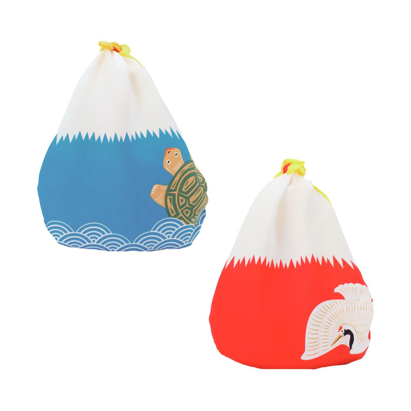 フェリシモの雑貨 Kraso|【福コチャエ】包んで完成する小さな開運風呂敷の会|ちびバッグみたいにして使えます。