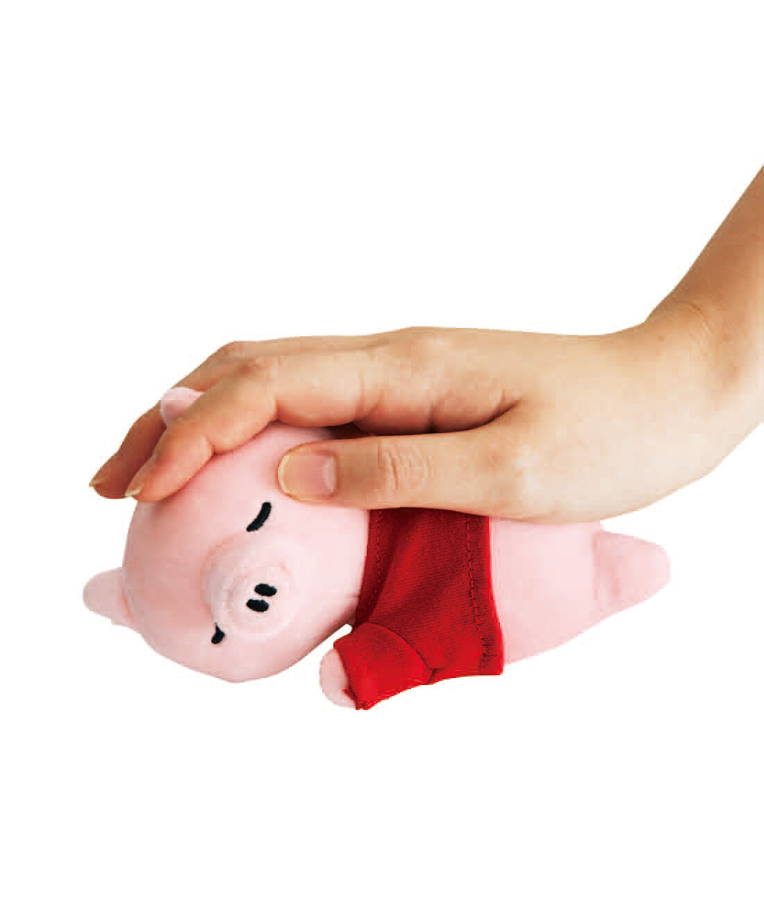 フェリシモの雑貨Kraso［クラソ］|もちもち触感に癒やされながらトレーニング　ブーブーのおしりにぎり|このさわり心地くせになっちゃう♪