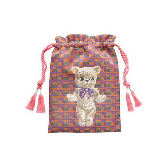 フェリシモの雑貨 Kraso | ナタリー・レテきんちゃく　ＢＥＡＲ