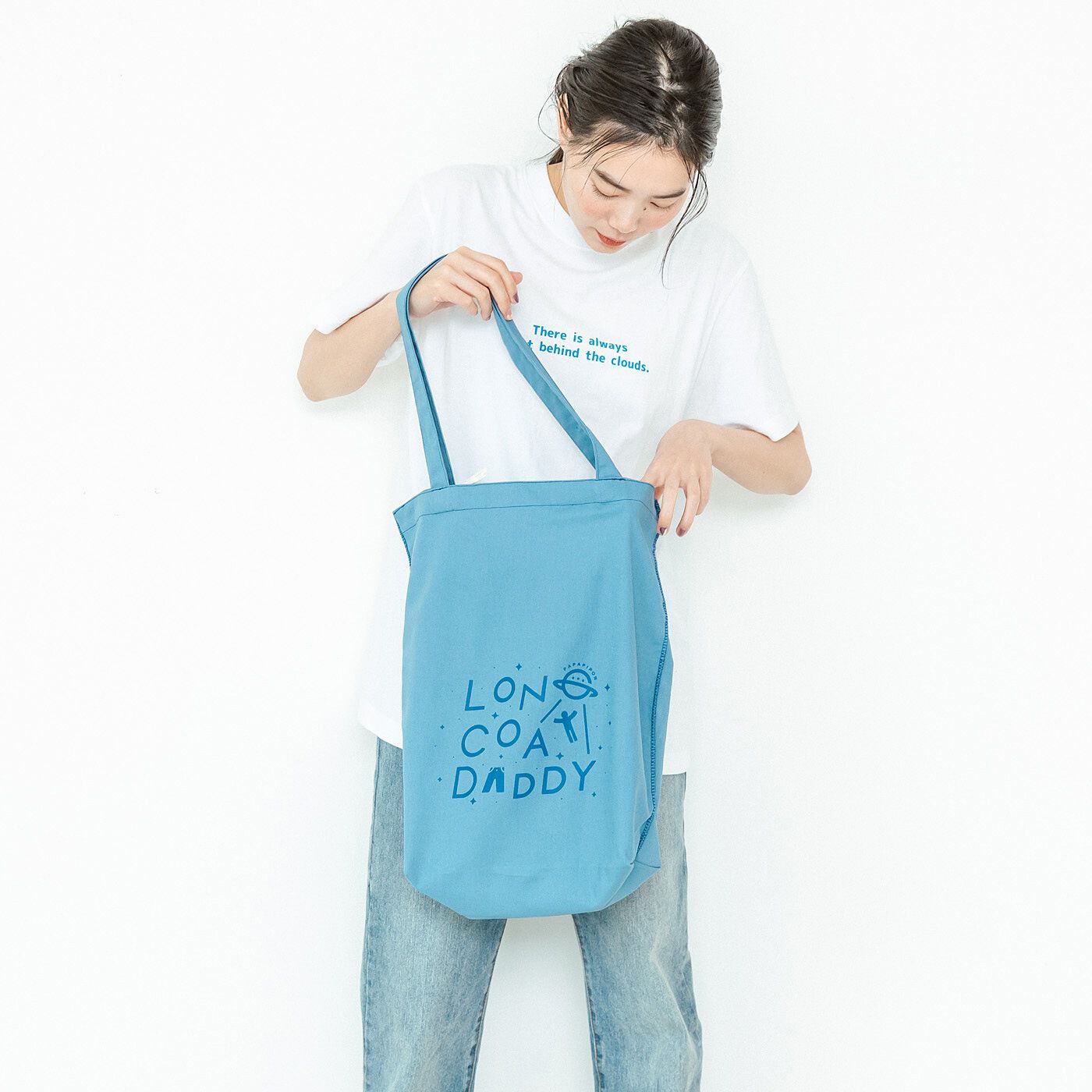 フェリシモの雑貨 Kraso|よしもとコラボ　ロングコートダディの何でも入れさせてもらうわ　まち付きトートバッグ