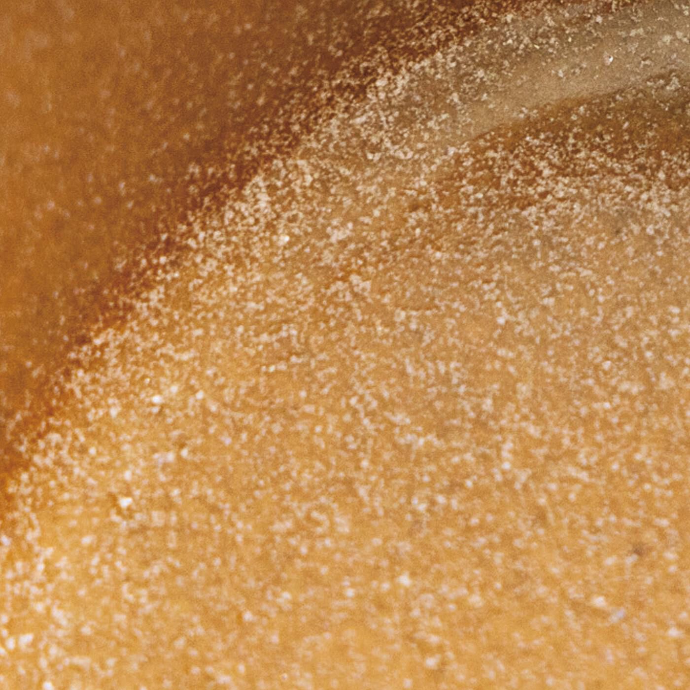 フェリシモの雑貨 Kraso|エスキューブキッチンズ　ふたをしたままレンジ調理と密閉保存ができる 味わい磁器ボウルの会|結晶：釉薬の溜まり部分に焼成により成分が結晶となり現れる。
