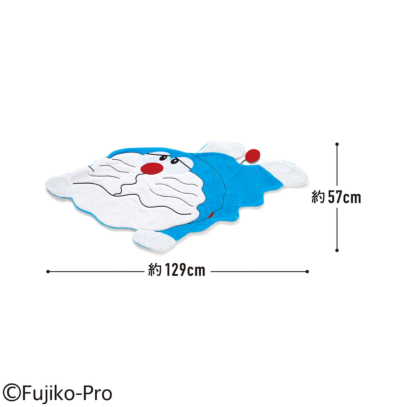 フェリシモの雑貨 Kraso|ドラえもん　ペタ～っとおやすみ　まるで液体！？「サンタイン」のブランケット