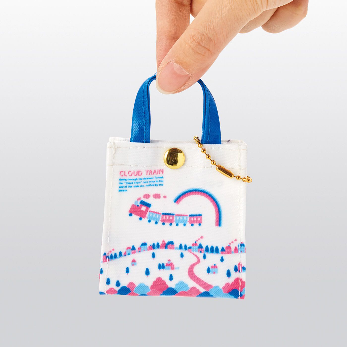 フェリシモの雑貨Kraso|シモジマコラボ　ミニチュア感がかわいい　紙袋風チャームの会|きゅんとするサイズ感♪