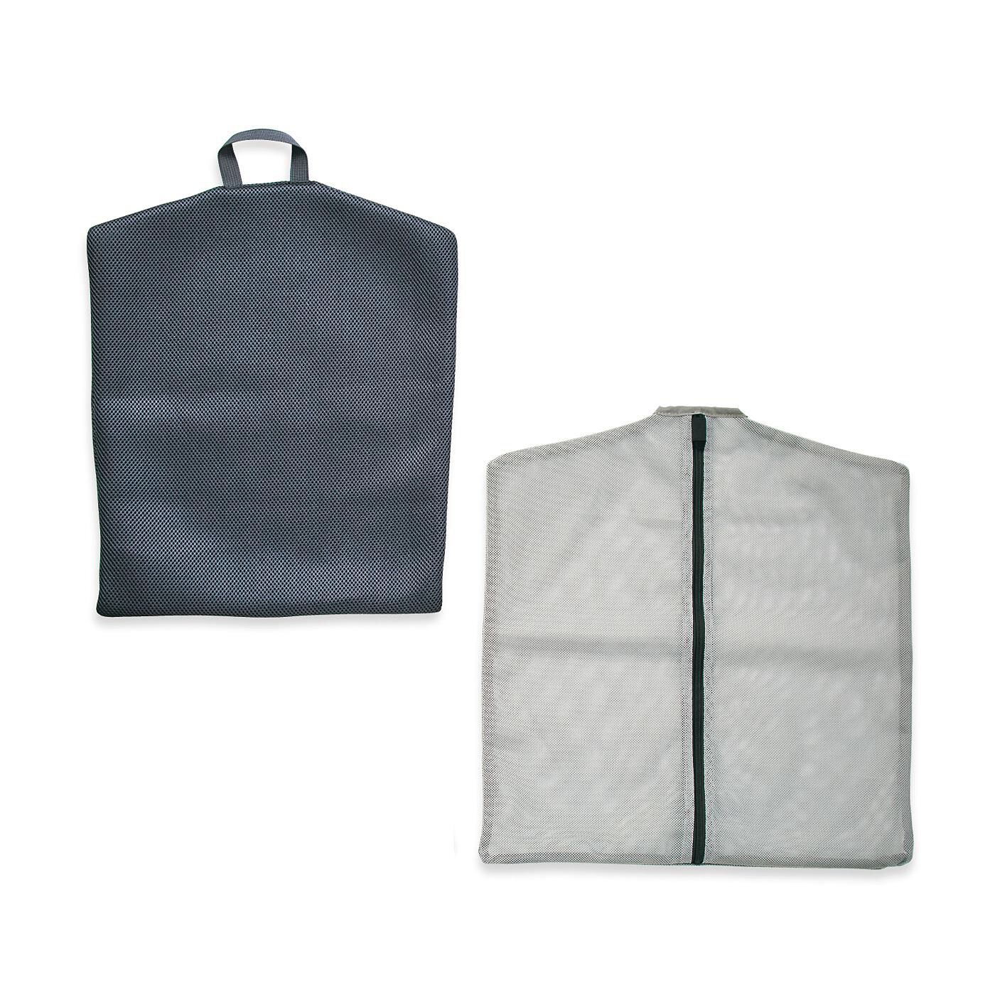 フェリシモの雑貨 Kraso|インナークッションで型くずれを予防　おしゃれ着洗濯ネットの会|インナークッション（左）、 アウターネット（右）のセットです。