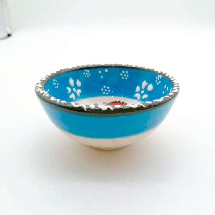 フェリシモの雑貨 Kraso|陶器Print Bowl（S）Light Blue