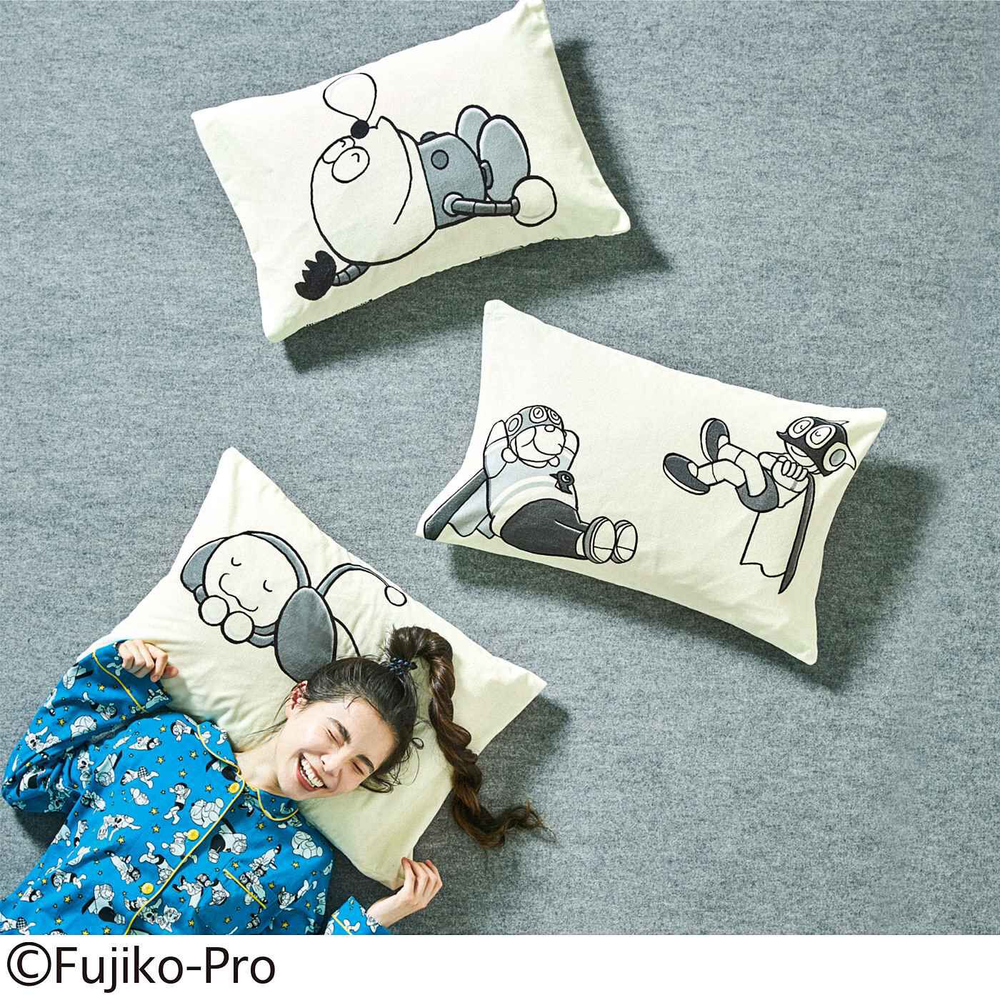 フェリシモの雑貨Kraso|FUJIKO･F･FUJIO 90TH Anniversary　いっしょにおやすみ枕カバーの会