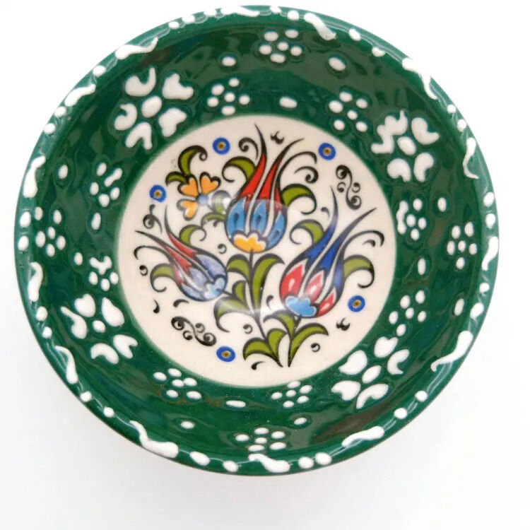 フェリシモの雑貨 Kraso|陶器Print Bowl（S）Green