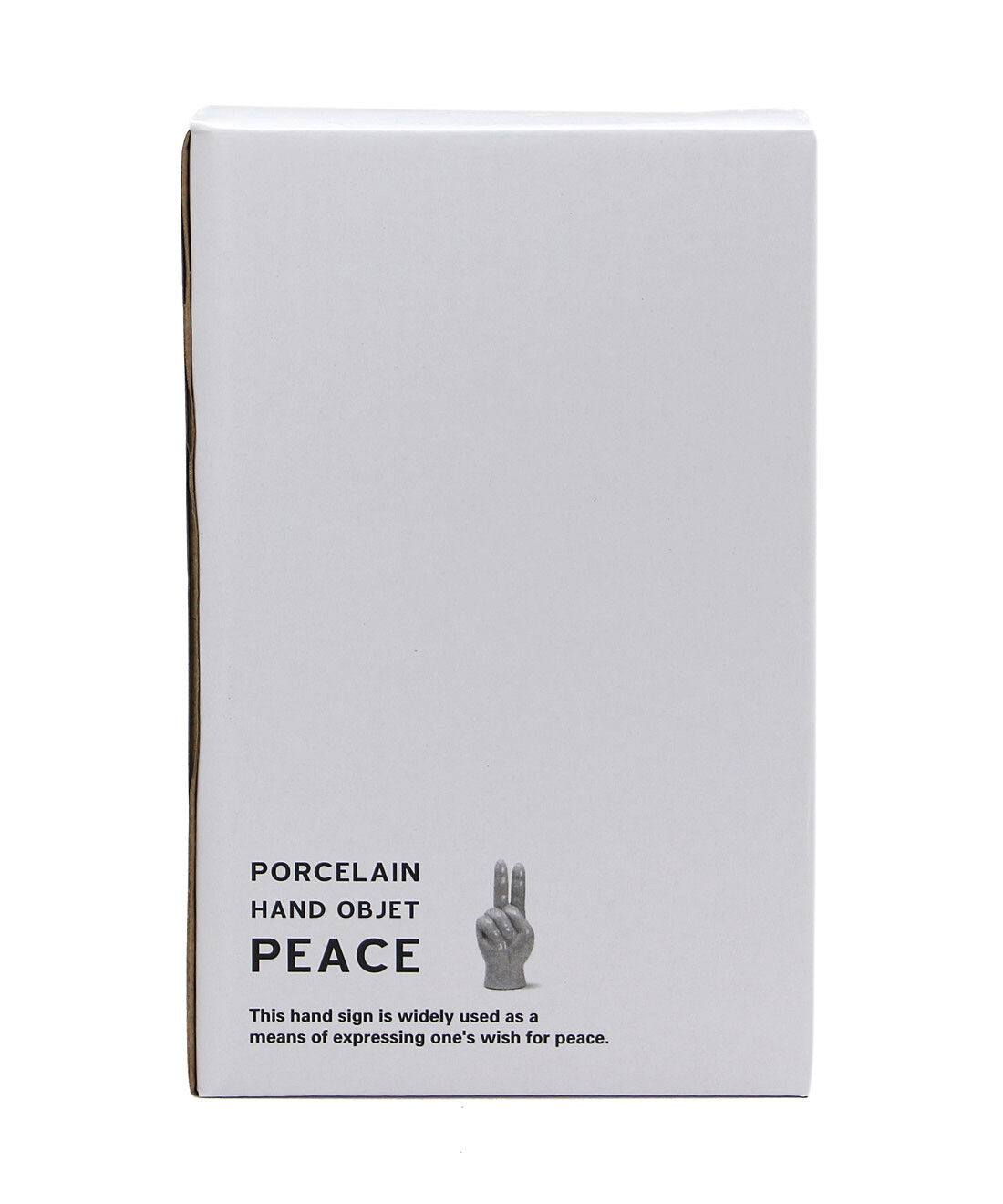 フェリシモの雑貨Kraso［クラソ］|ポーセリン　ハンドオブジェ〈ピース〉
