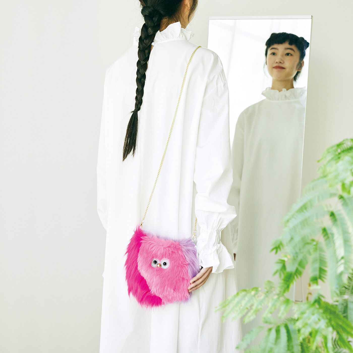 フェリシモの雑貨Kraso|KAWAII COMPANY　いつも一緒にぴったりおでかけ　ともだちモンスター フォロミーポシェット