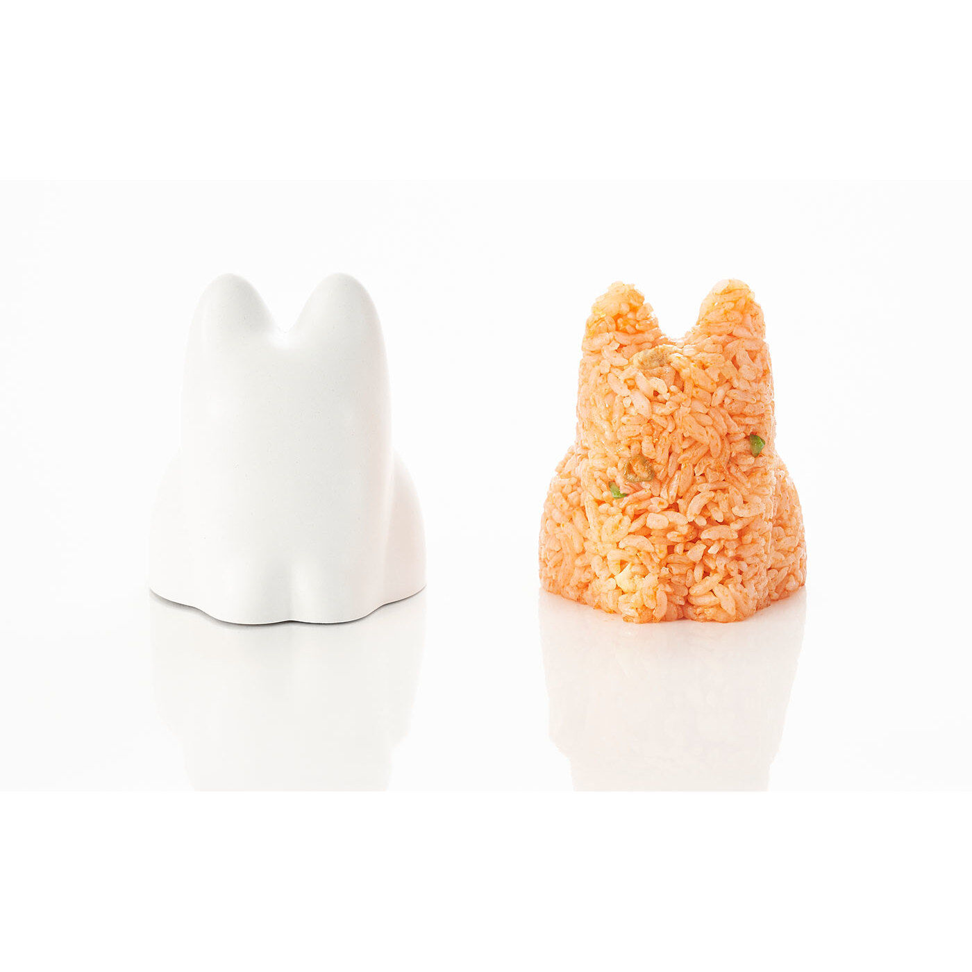 フェリシモの雑貨Kraso［クラソ］|子ねこゼリーに子ねこライス！ 子ねこ料理が作れる子ねこ型カップの会|無限子ねこ製造機。どんどん作りたくなる。
