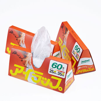 フェリシモの雑貨Kraso | 冷凍レンジＯＫ袋のラップアイラップ３箱セット