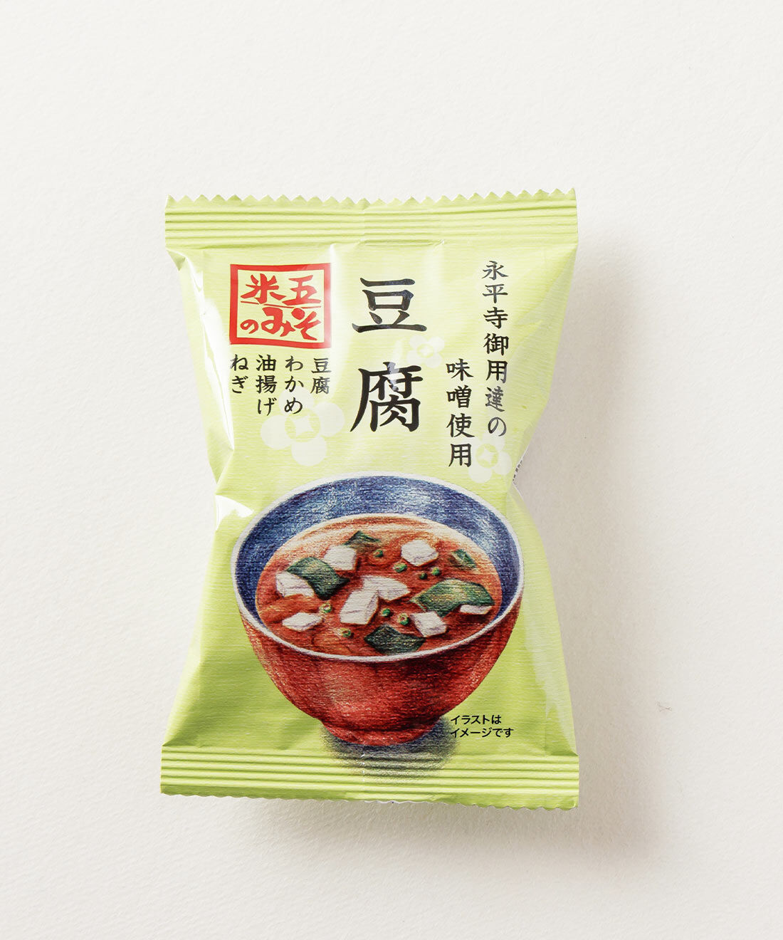 フェリシモの雑貨 Kraso|フェリシモ福井部　ほっと一息　ぬくてぇうんめぇおみそ汁と　越前焼のｍｕｇｗａｎの会|越前おみそ汁〈豆腐〉