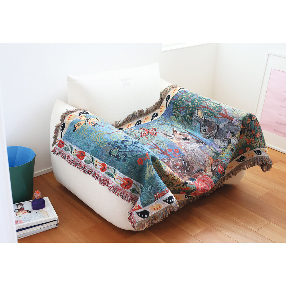 フェリシモの雑貨Kraso［クラソ］|Nathalie Lete Tapestry rug Bambi