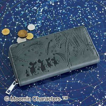 フェリシモの雑貨Kraso | ムーミン　星降る夜の小銭が見やすい長財布