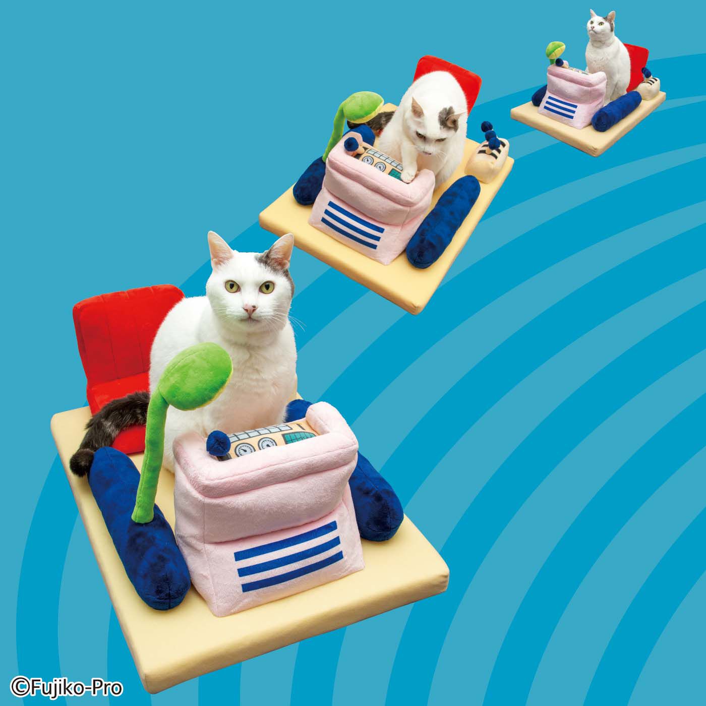 【期間限定特価】 ドラえもん 時間旅行気分のペット用タイムマシンベッド 猫雑貨・オーナーズグッズ
