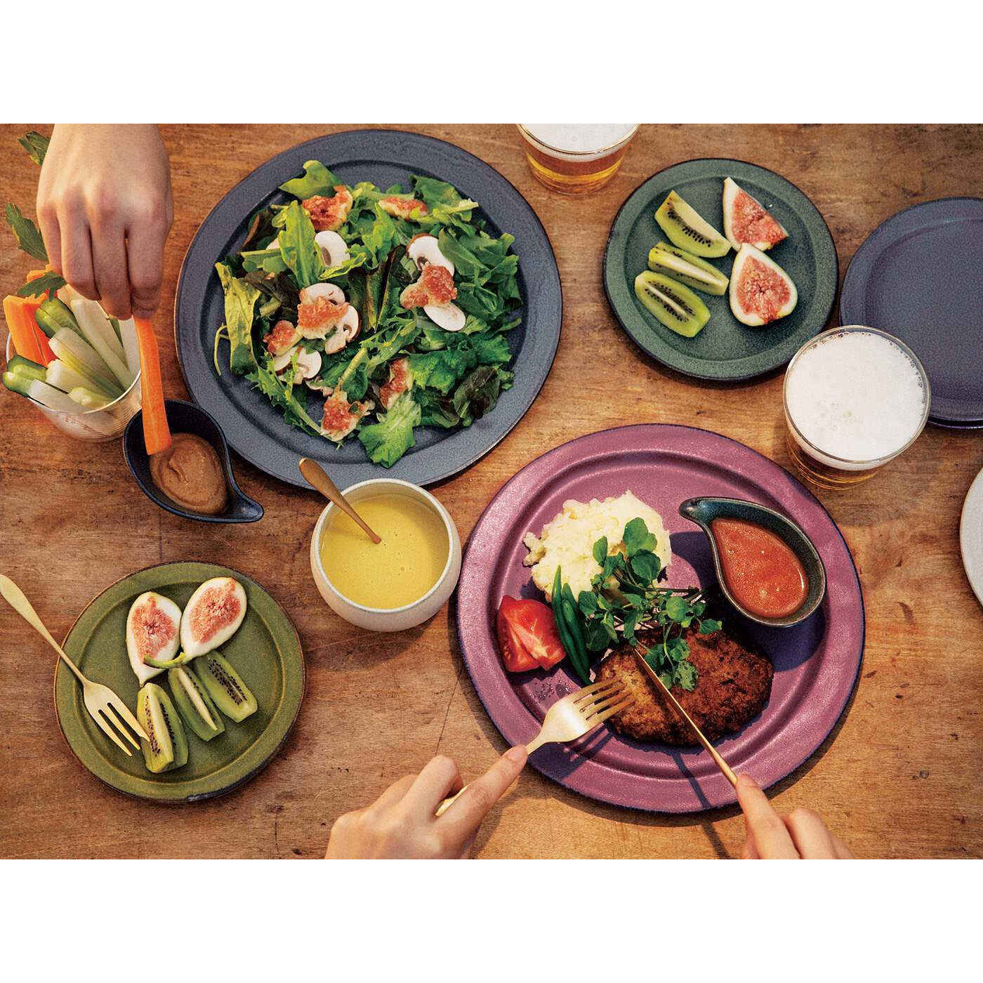 フェリシモの雑貨 Kraso|食卓に粋な彩り　いつもの料理がクラスアップする大皿の会