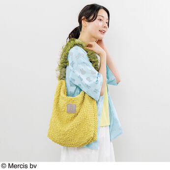 フェリシモの雑貨 Kraso | ミッフィーサークルもこもこショルダーバッグ