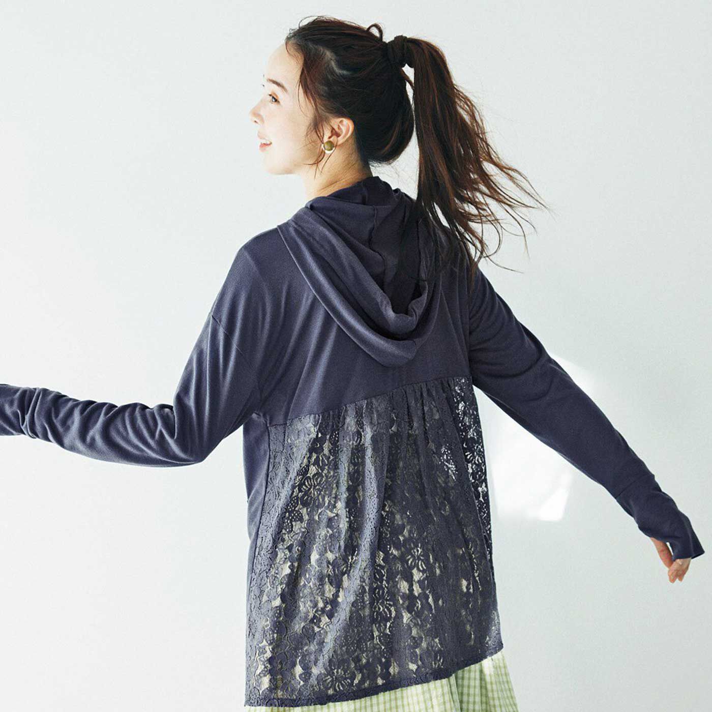 超人気ブティック UP.de 涼やかUVパーカーの会 華やかバックレースで風通る 犬服・アクセサリー